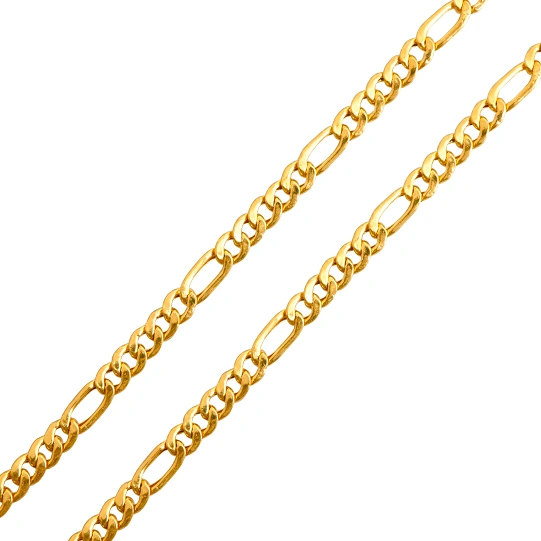 Tendulkar Chain Hollow Tendulkar Classic Chain: Luxury Men Gold | CS Jewels